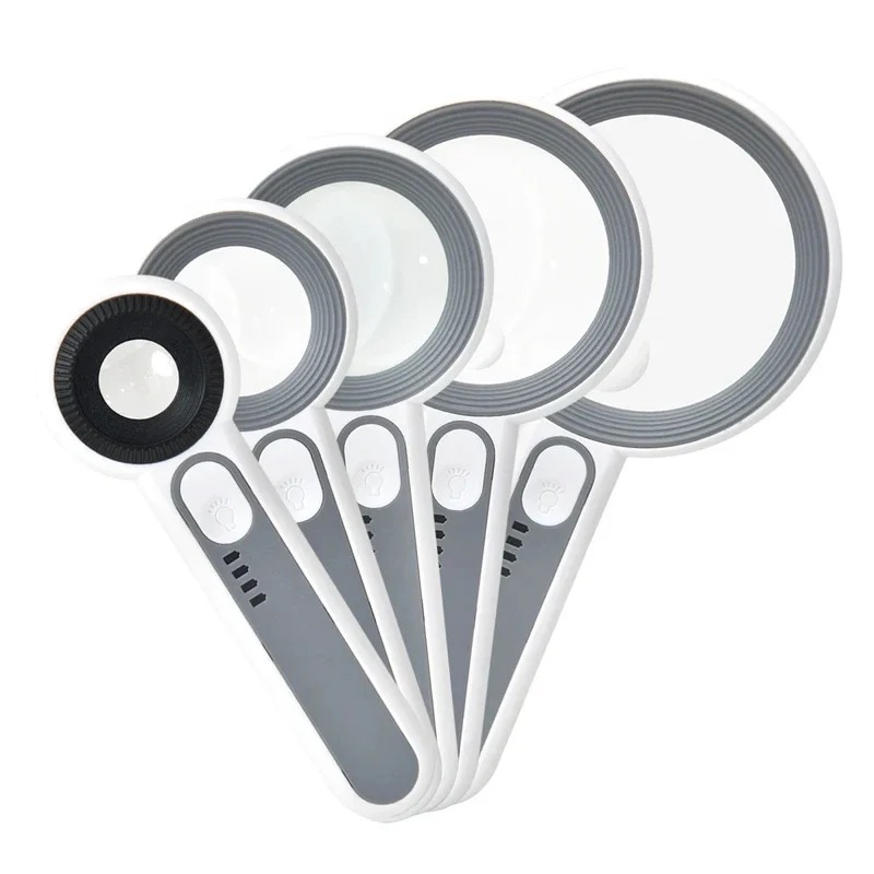 Body Jewelry Websites - Rechargeable 12X Portable Magnifying Glass with