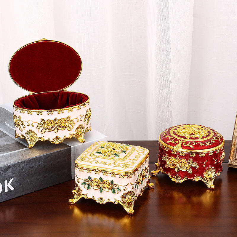 Body Jewelry Websites - Vintage Personalized Home Enamel Dressing Table