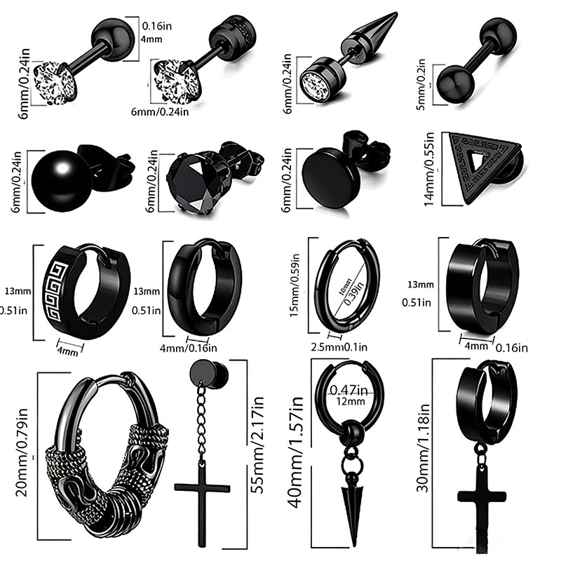 EVISPOL 1 Pair Punk Stainless  - Conch Earring Hoop review and price