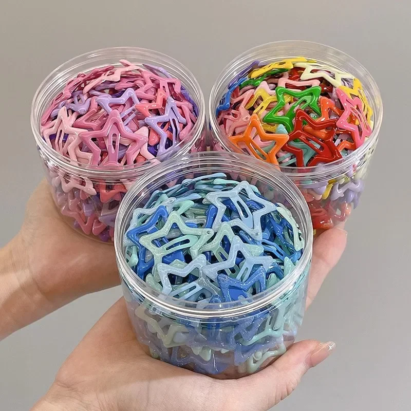 Colorful Kawaii Star Barrettes - Body Jewelry Wholesale review and price