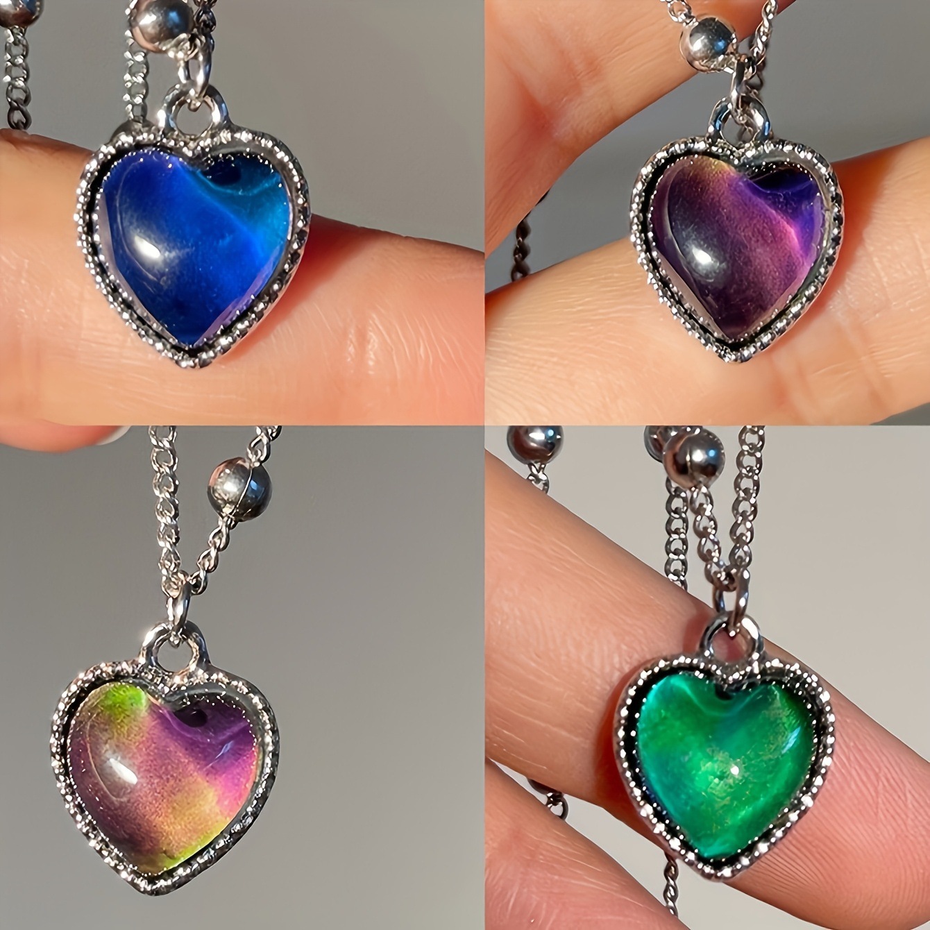 Thermochromic Mood Monitor Hea - Body Jewelry Websites review and price