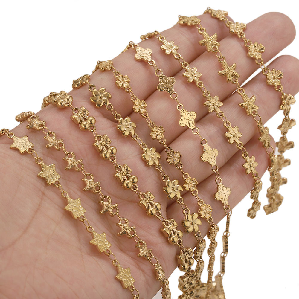 1Meter Stainless Steel Flower  - Body Jewelry Wholesale review and price