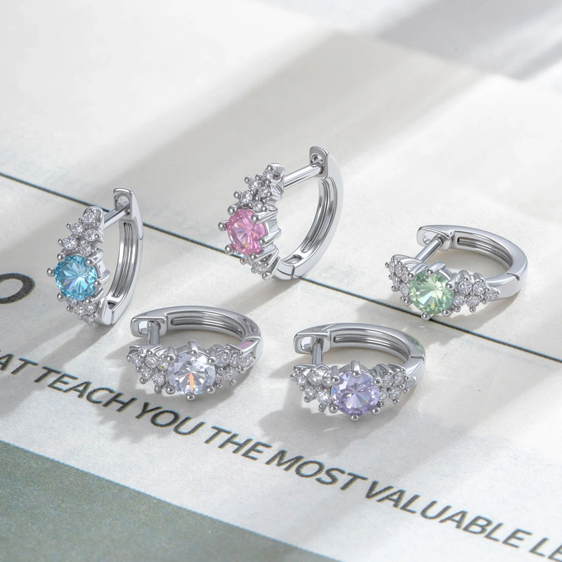 Crystal Cubic Zircon Ear Hoop, - Conch Earring Hoop review and price