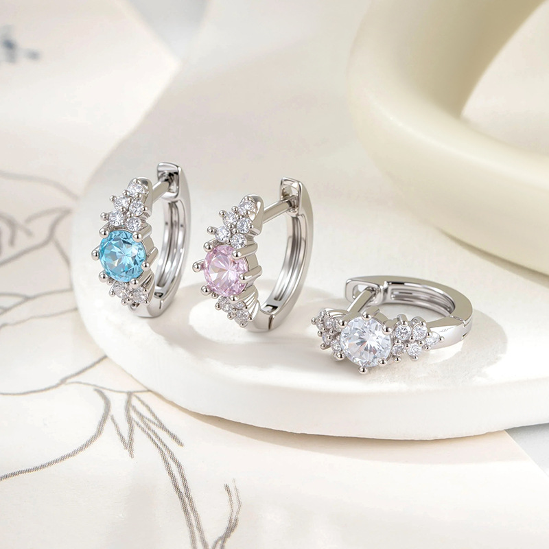 Crystal Cubic Zircon Ear Hoop, - Conch Earring Hoop review and price