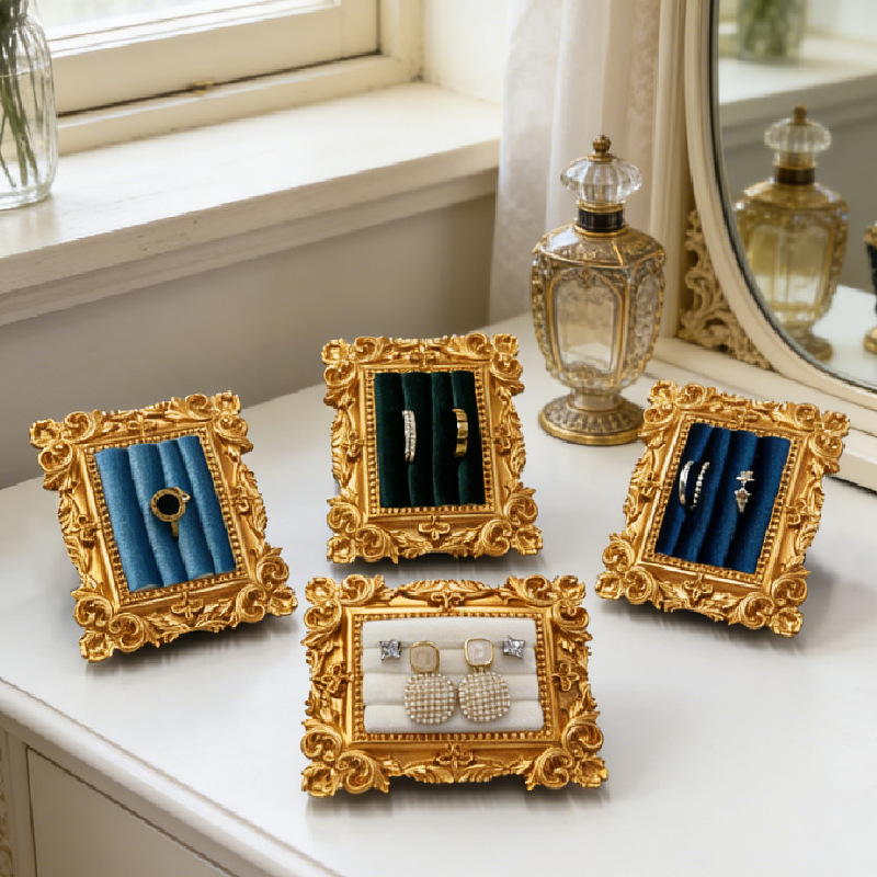 Vintage Picture Frame Ring Dis - Body Jewelry Websites review and price