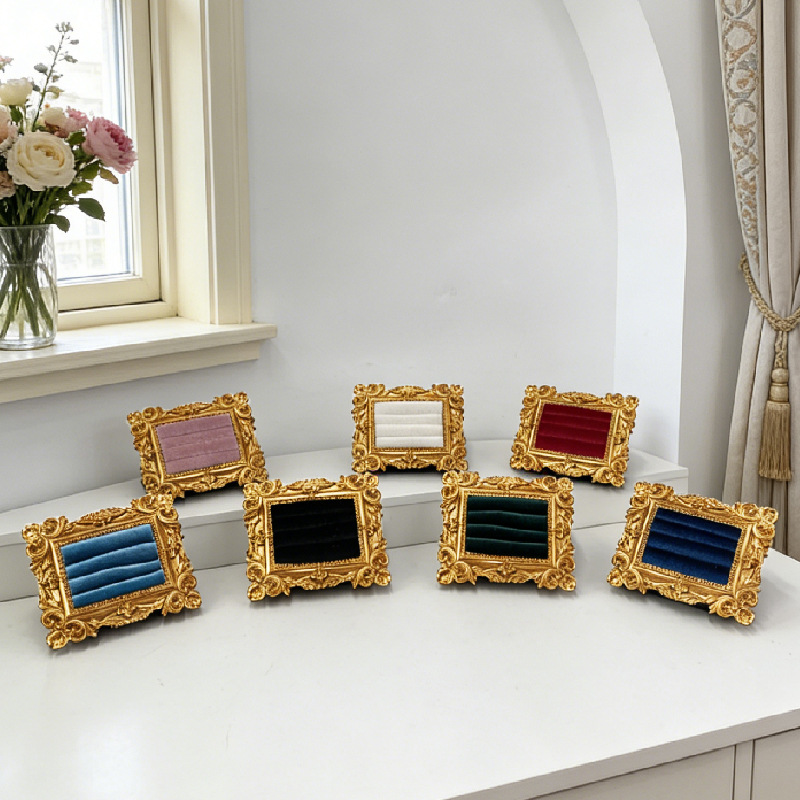 Vintage Picture Frame Ring Dis - Body Jewelry Websites review and price