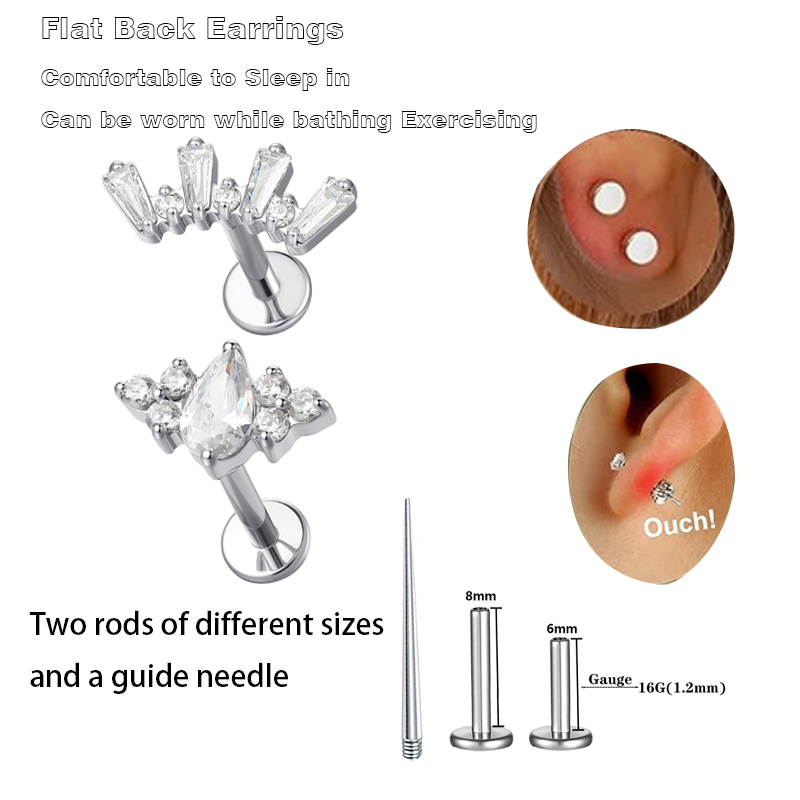1 Pcs ASTM Titanium Helix Pier - Conch Earring Hoop review and price