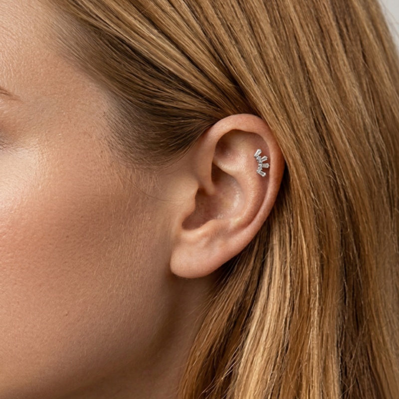 1 Pcs ASTM Titanium Helix Pier - Conch Earring Hoop review and price