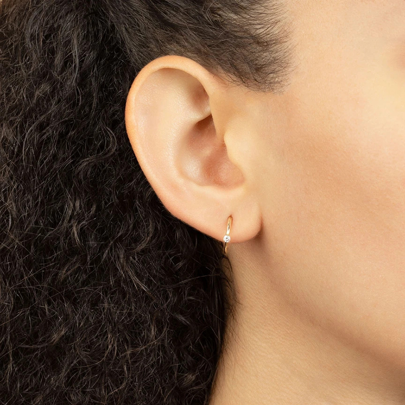CRMYA Gold Silver Color Circle - Conch Earring Hoop review and price