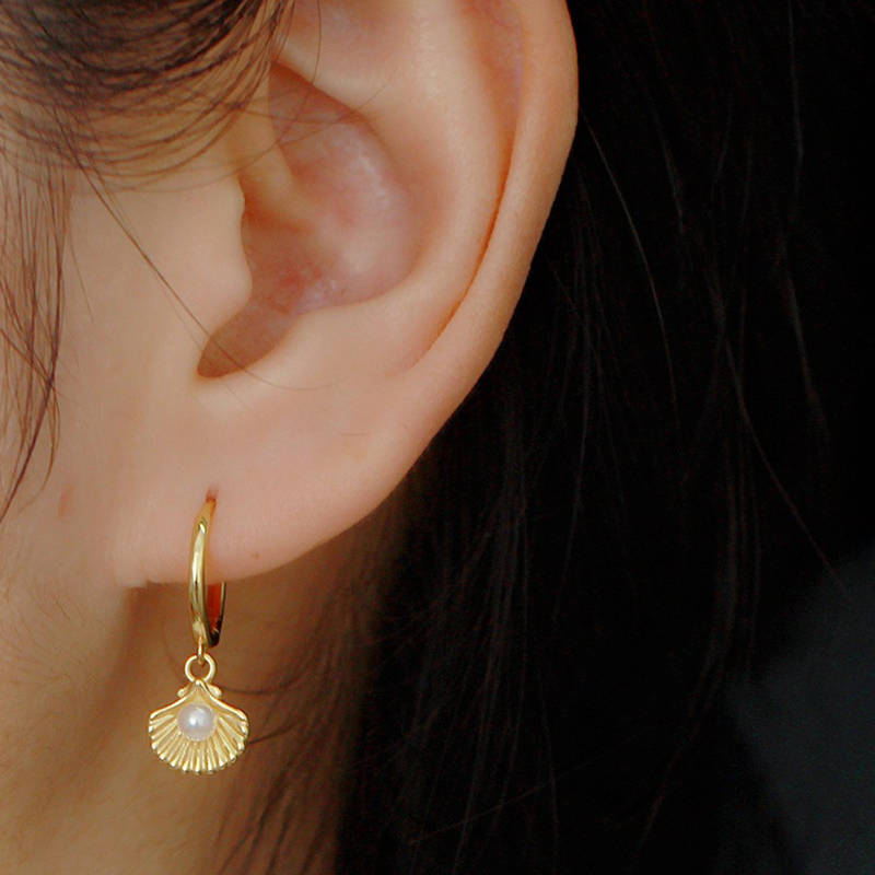 925 Sterling Silver Needle She - Conch Earring Hoop review and price