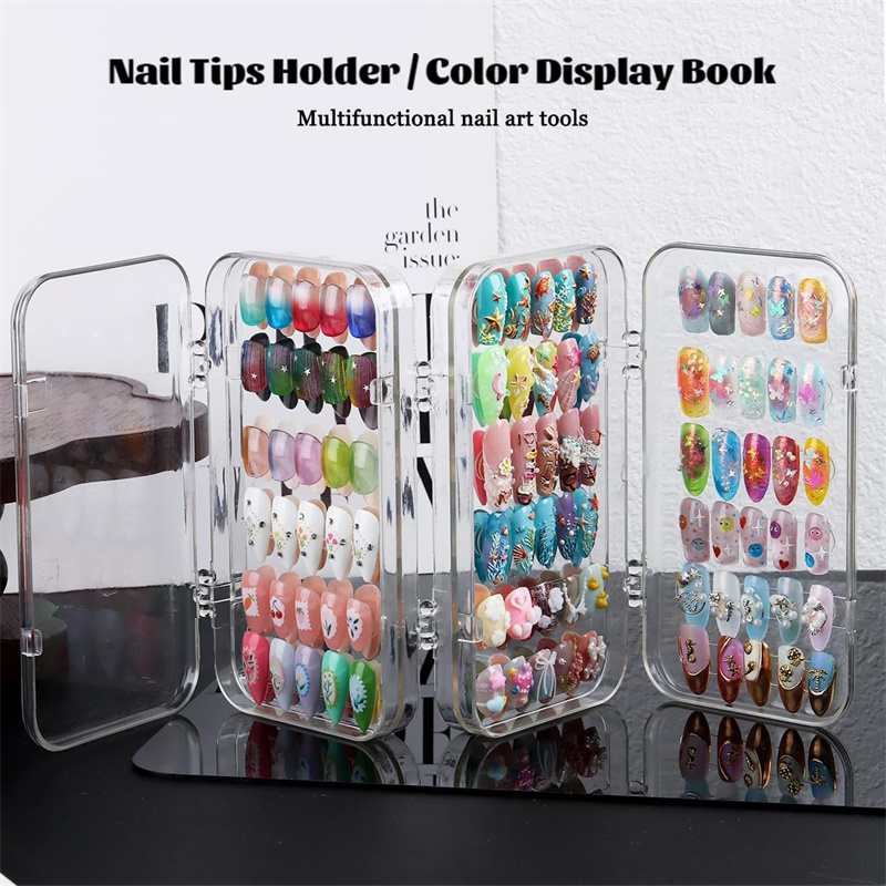 Nail Art Storage Box, Dustproo - Body Jewelry Websites review and price