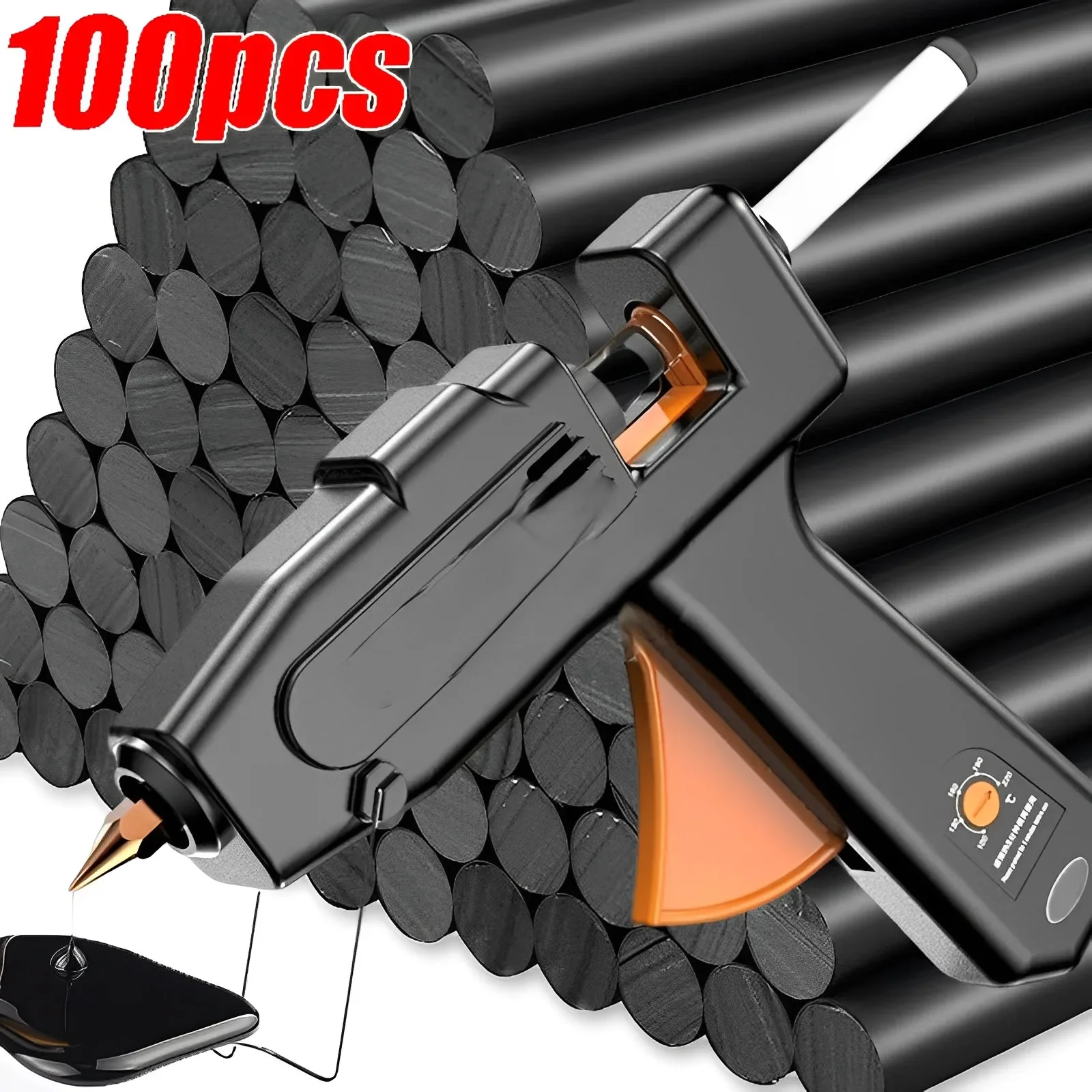 1/10PCCar Hot Melt Glue Sticks - Body Jewelry Glue review and price