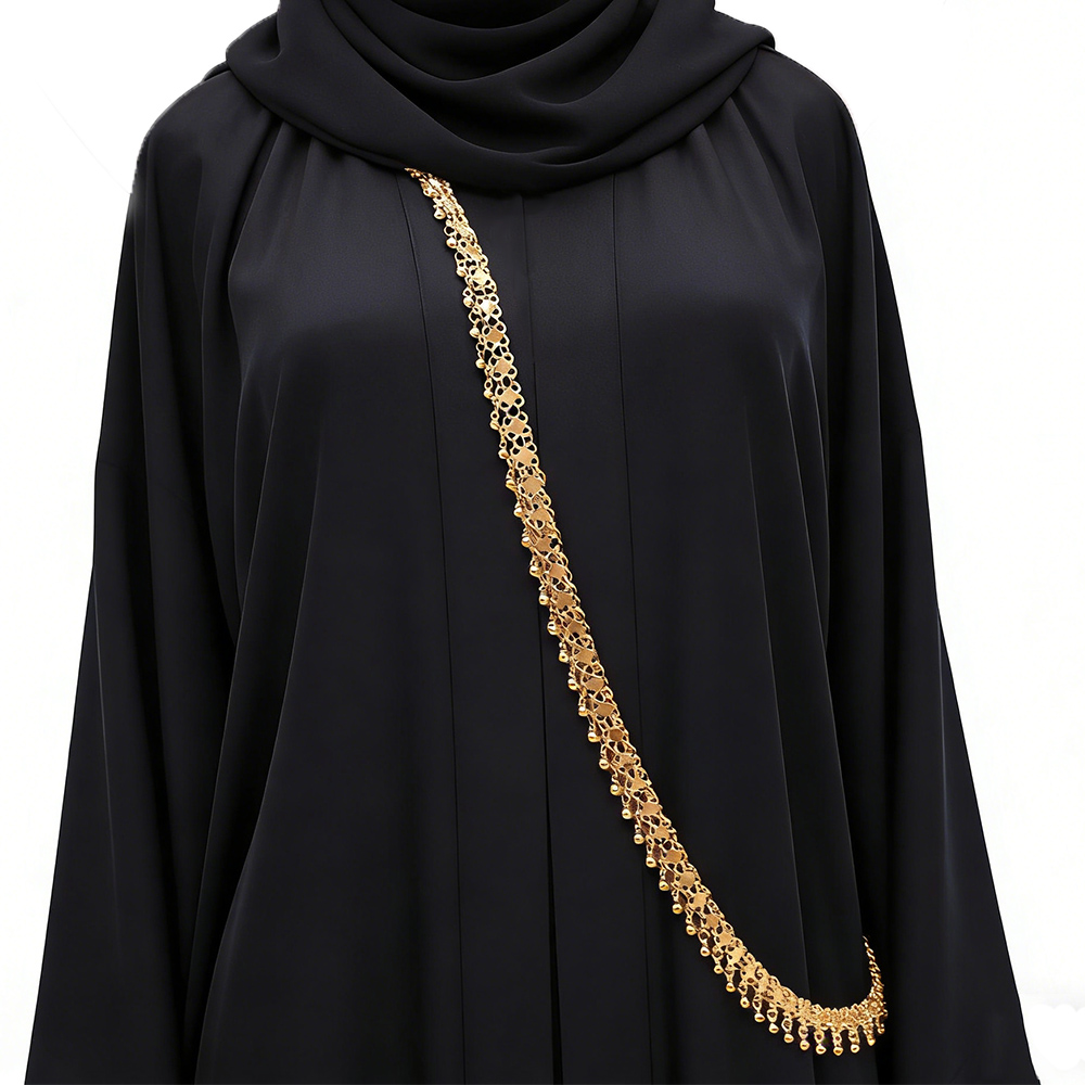 Golden Beads Tassel Shoulder C - Body Jewelry Indian review and price