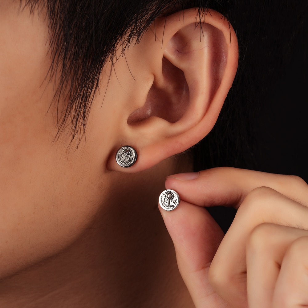 1pair Indian Eagle Stud Earrin - Body Jewelry Indian review and price