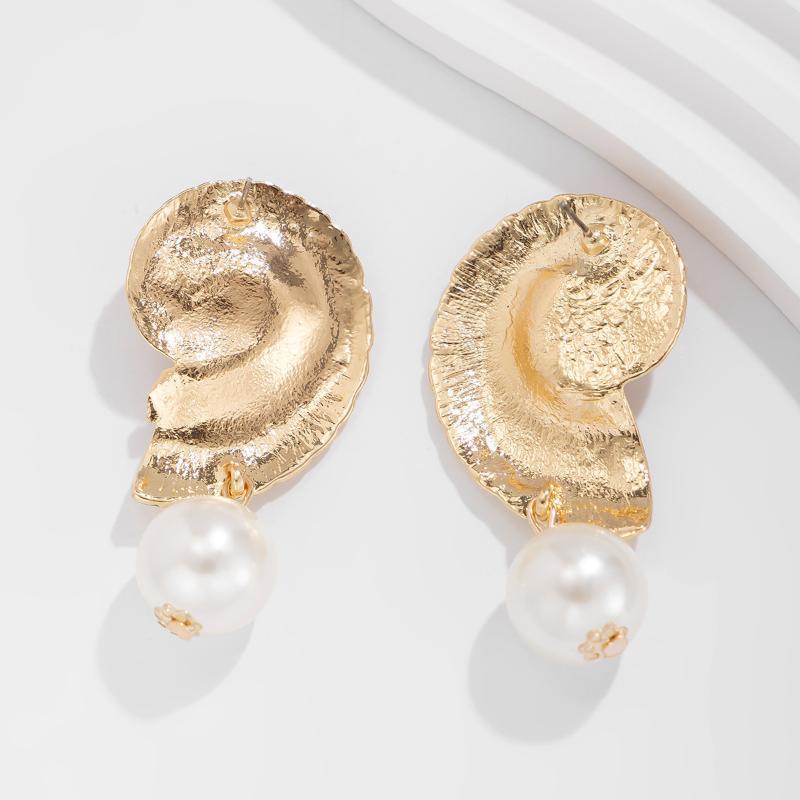 2Pcs Simulated Pearl Conch Ear - Conch Earring Hoop review and price