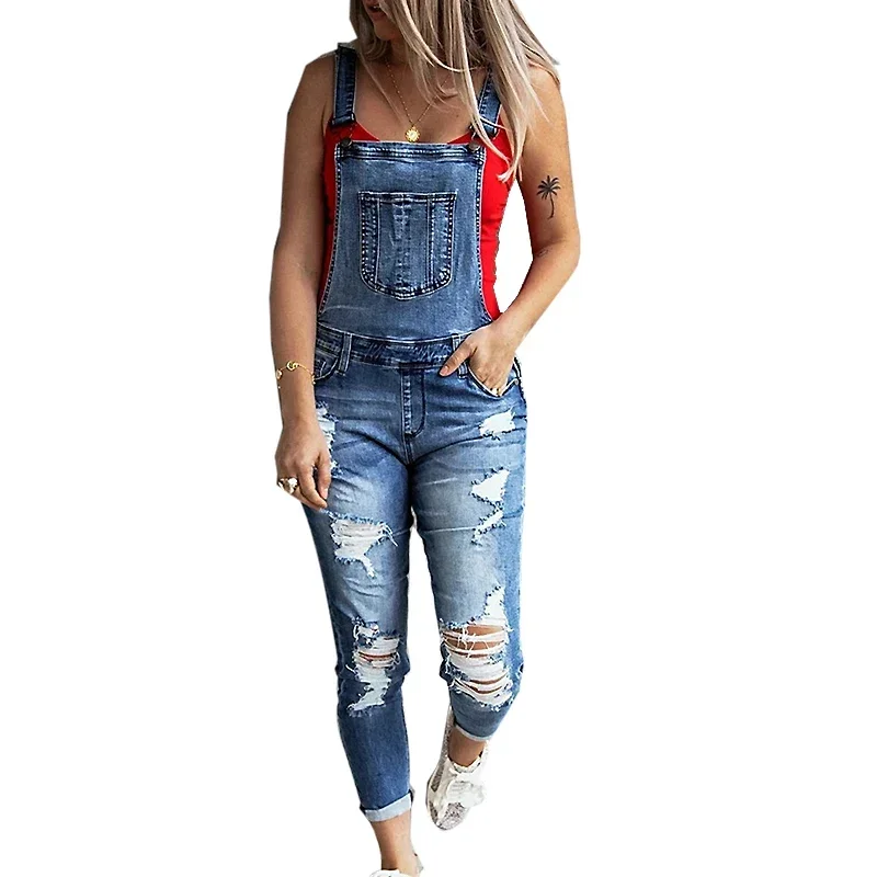 Women Sexy Ripped Hole Denim J - Body Jewelry Plus review and price