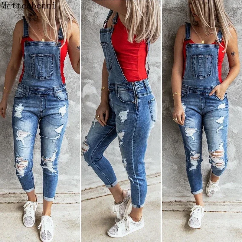 Women Sexy Ripped Hole Denim J - Body Jewelry Plus review and price