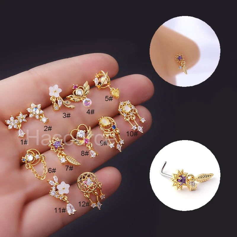 2022 New 1Pcs Fashion 316L Sur - Body Jewelry Indian review and price