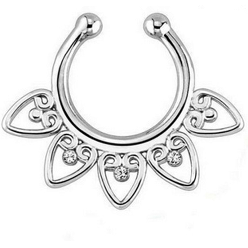 Indian Crystal Snag In The Nos - Body Jewelry Indian review and price