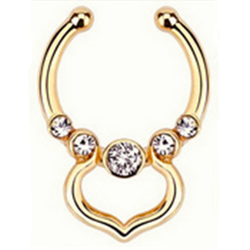 Indian Crystal Snag In The Nos - Body Jewelry Indian review and price