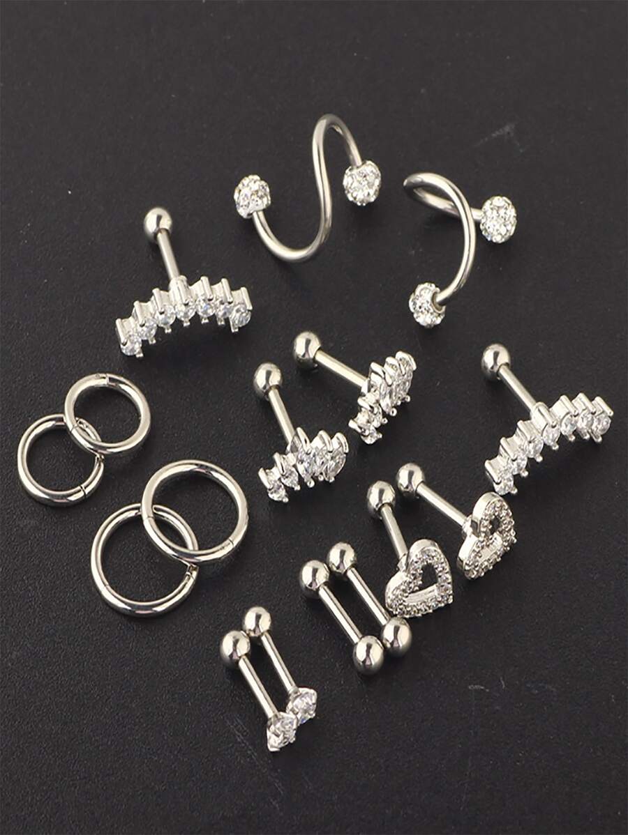 SGIAWETA-16pcs 16G Cartilage E - Conch Earring Hoop review and price