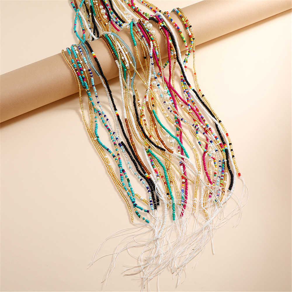 Bohemian Colorful Beaded Waist - Body Jewelry Plus review and price