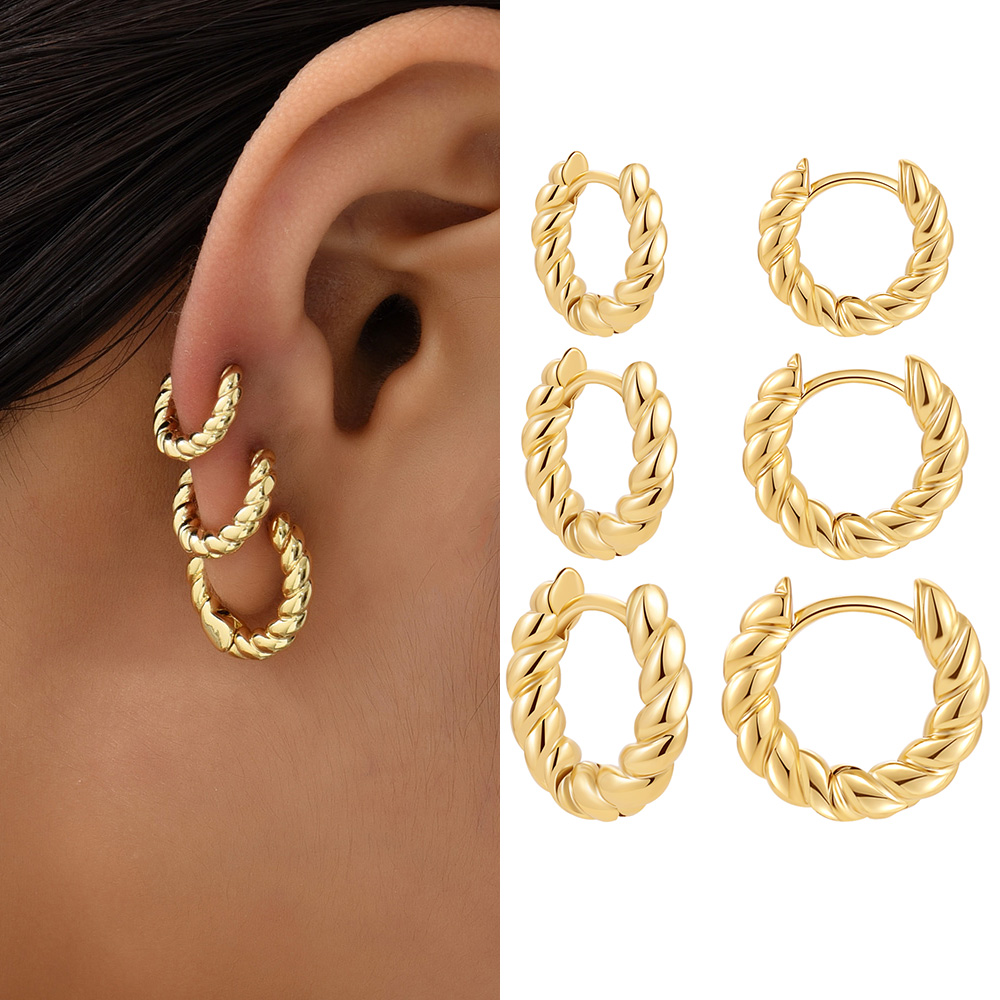 12/14/16mm Trendy Twisted Smal - Conch Earring Hoop review and price