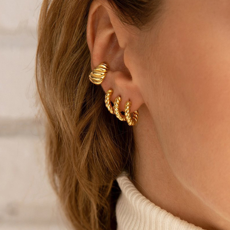 12/14/16mm Trendy Twisted Smal - Conch Earring Hoop review and price