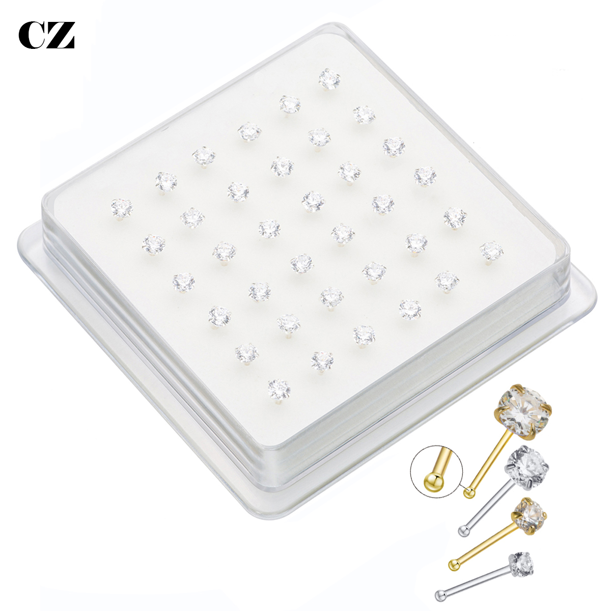36Pcs/Pack 925 Sterling Silver - Body Jewelry Indian review and price