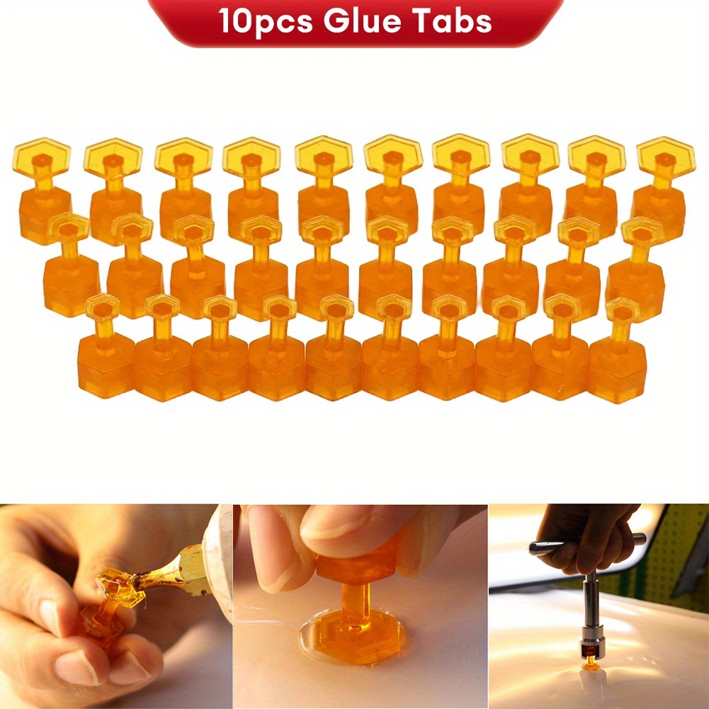 10pcs Glue Tabs for Paintless  - Body Jewelry Glue review and price