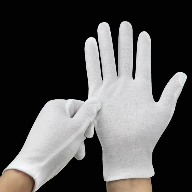 24PCS White Gloves 12 Pairs So - Body Jewelry Websites review and price