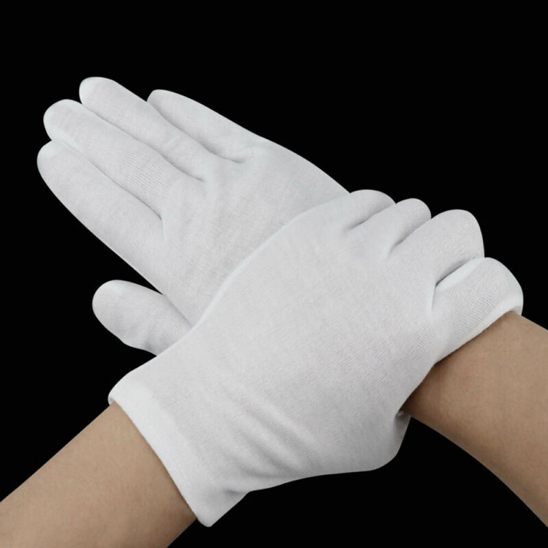24PCS White Gloves 12 Pairs So - Body Jewelry Websites review and price