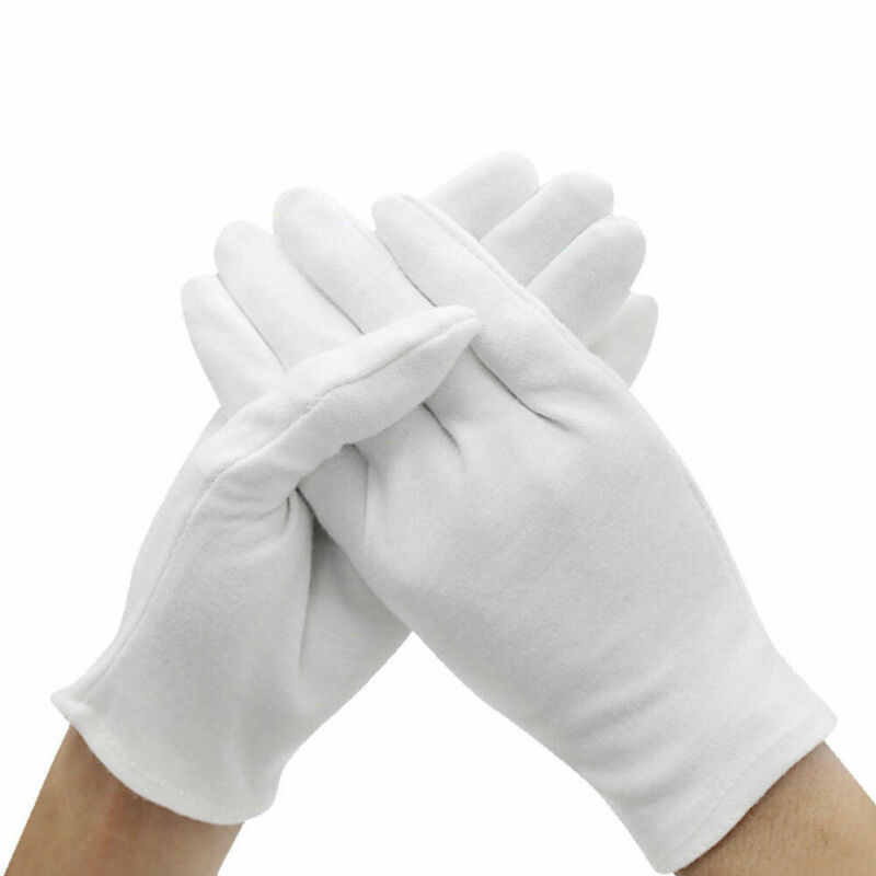 24PCS White Gloves 12 Pairs So - Body Jewelry Websites review and price